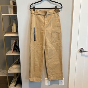 NWT Banana Republic Ultra High-Rise Authentic Tan Chinos for Women
